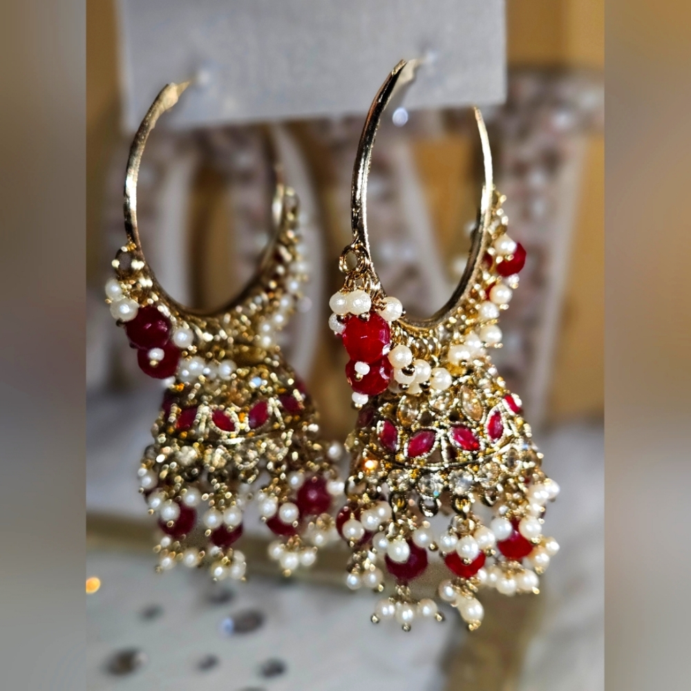 Jhumka earrings